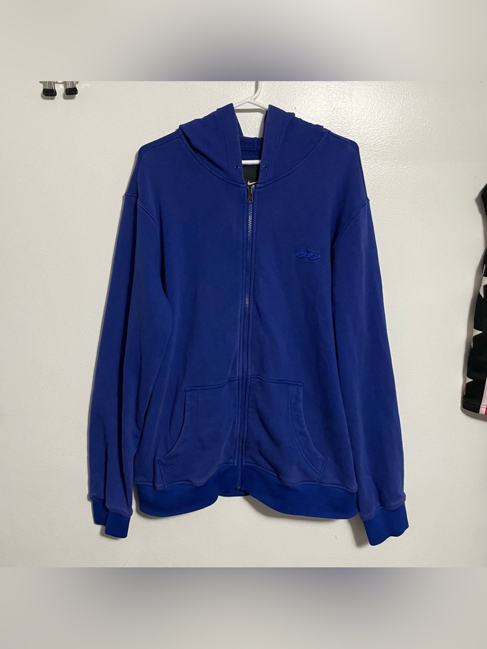 Vintage Nike 6.0 Full Zip-Up Blue Hoodie